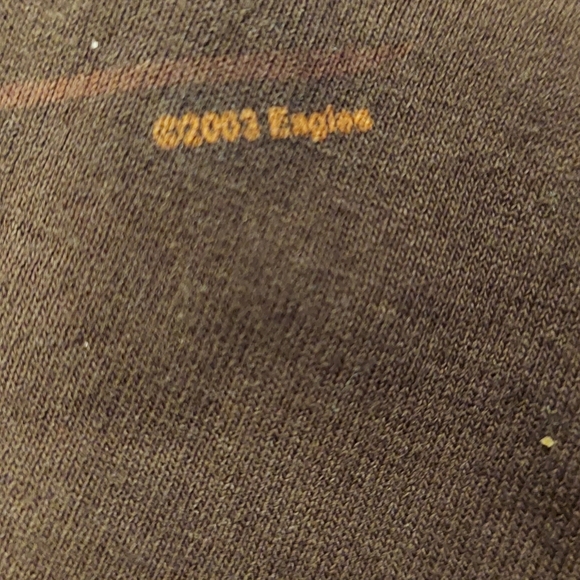 Aero USA Eagles Band Farewell I Tour 2003 Vtg Brown Size XL AWESOME! - Picture 5 of 5